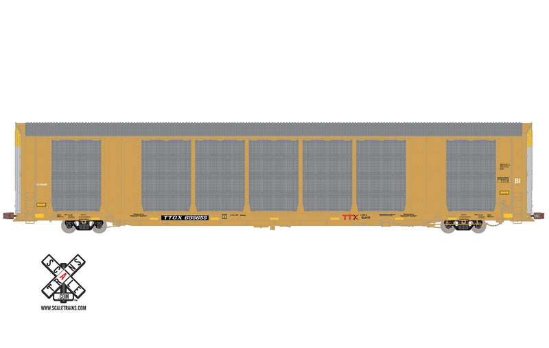 ScaleTrains Operator 11283 HO Scale Gunderson Multi-Max Autorack TTX/TTGX 695663