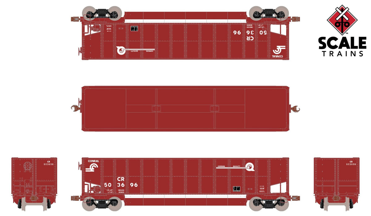 ScaleTrains Operator HO Scale Bethgon Coal Gondola Conrail CR #Varies