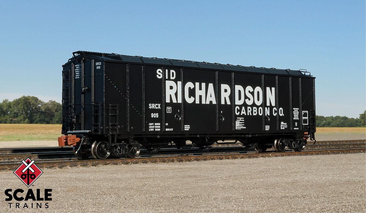 ScaleTrains Rivet 32108 N Scale 5750 Carbon Black Sid Richardson SRCX 907
