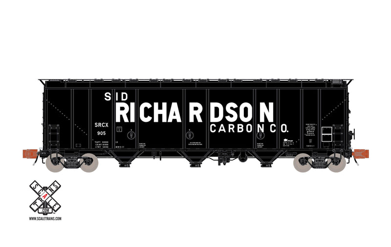 ScaleTrains Rivet 32111 N Scale 5750 Carbon Black Sid Richardson SRCX 903