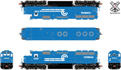 ScaleTrains Rivet 32427 HO Scale EMD SD45 Conrail CR 6148 DCC Sound