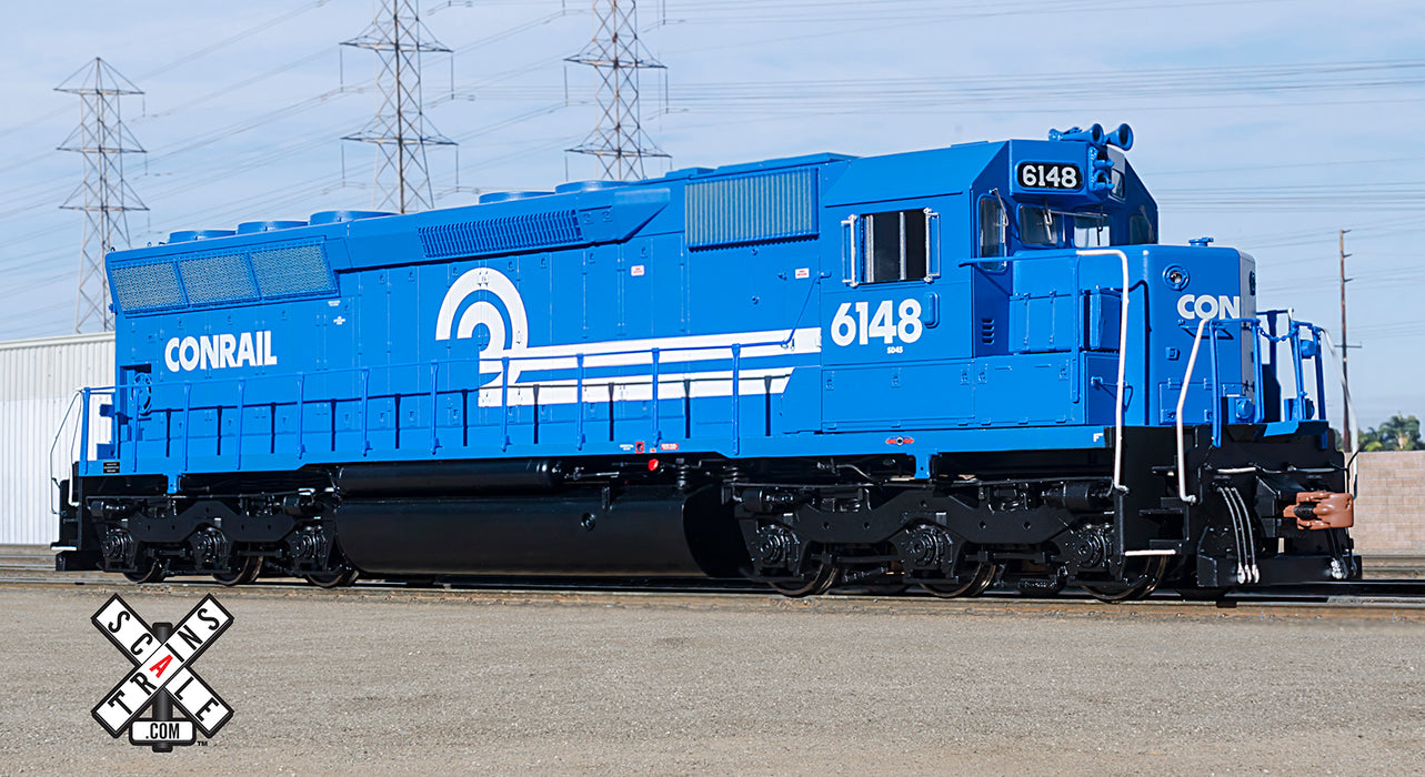 ScaleTrains Rivet 32427 HO Scale EMD SD45 Conrail CR 6148 DCC Sound