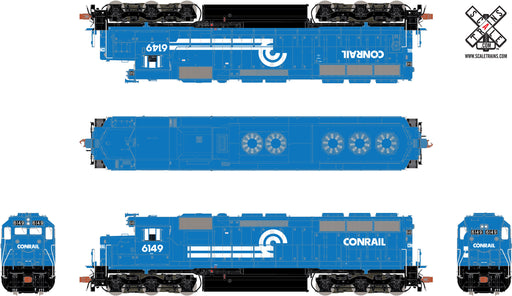 ScaleTrains Rivet 32430 HO Scale EMD SD45 Conrail CR 6149