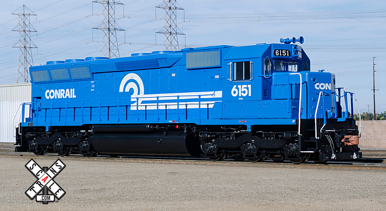 ScaleTrains Rivet 32432 HO Scale EMD SD45 Conrail CR 6151