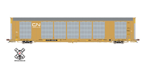 ScaleTrains Rivet 32747 HO Scale Gunderson Multi-Max Autorack Canadian National CN/CTTX 694155