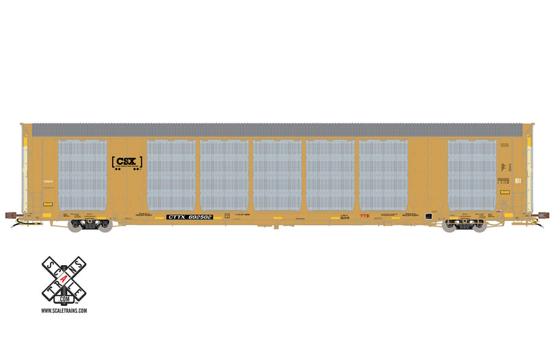 ScaleTrains Rivet 32758 HO Scale Gunderson Multi-Max Autorack CSX/CTTX CSX 692514