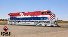 ScaleTrains Rivet 33185 HO Scale GE ET44AC Tier 4 GEVo Diesel BC Rail Heritage CN 3115 LokSound