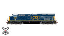 ScaleTrains Rivet 33189 HO Scale GE ET44AC Tier 4 GEVo Diesel CSX 3404 DCC LokSound