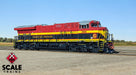 ScaleTrains Rivet 33197 HO Scale GE ET44AC Tier 4 GEVo Diesel Kansas City Southern KCS 5008 LokSound