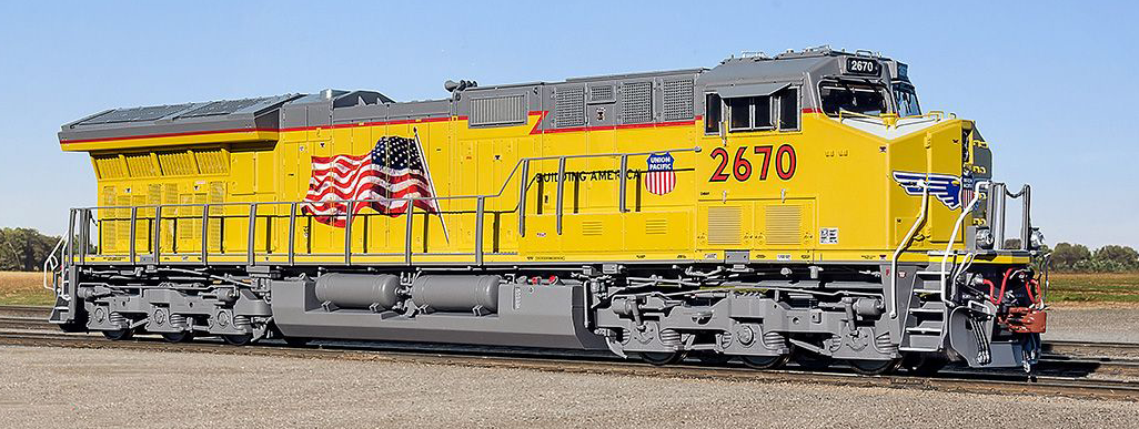 ScaleTrains Rivet 33208 HO Scale GE C45AH Tier 4 GEVo Diesel Union Pac ...