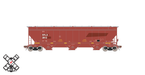 ScaleTrains Rivet 33339 HO Scale Gunderson 5188 Covered Hopper ex-BNSF STLX 2059