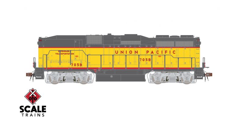 ScaleTrains Rivet 33415 HO Scale EMD GP30B Union Pacific "Freight/Dependable Transportation" UP 705B