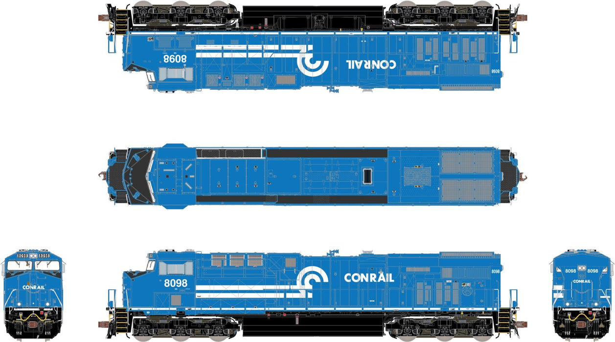 ScaleTrains Rivet 33613 HO Scale GE ES44AC Conrail Norfolk