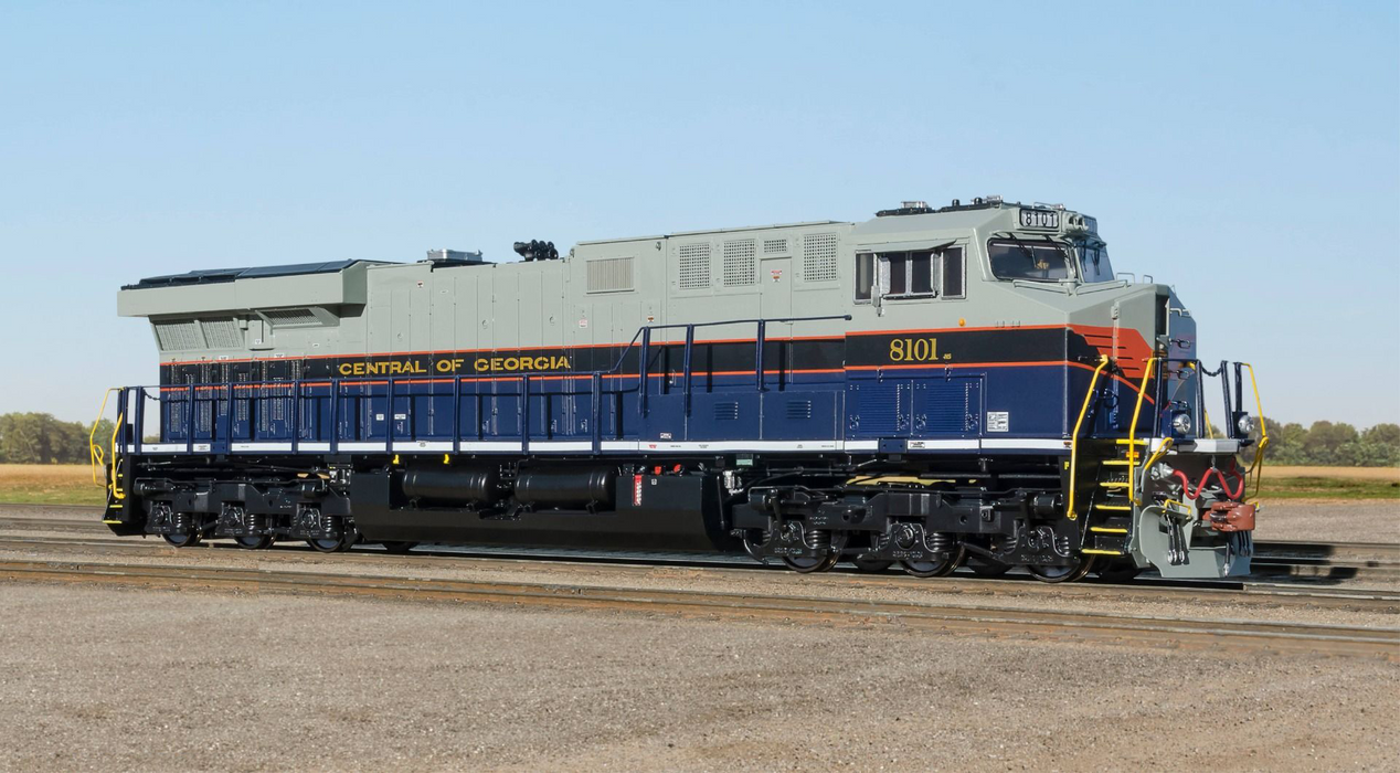 ScaleTrains Rivet 33617 HO Scale GE ES44AC Central of Georgia Norfolk Southern NS 8101