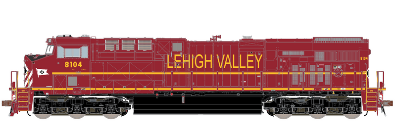 ScaleTrains Rivet 33621 HO Scale GE ES44AC Lehigh Valley NS 8104