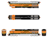 ScaleTrains Rivet 33622 N Scale GE ET44 Tier 4 Diesel "Heritage III" BNSF 3727 DCC & Sound