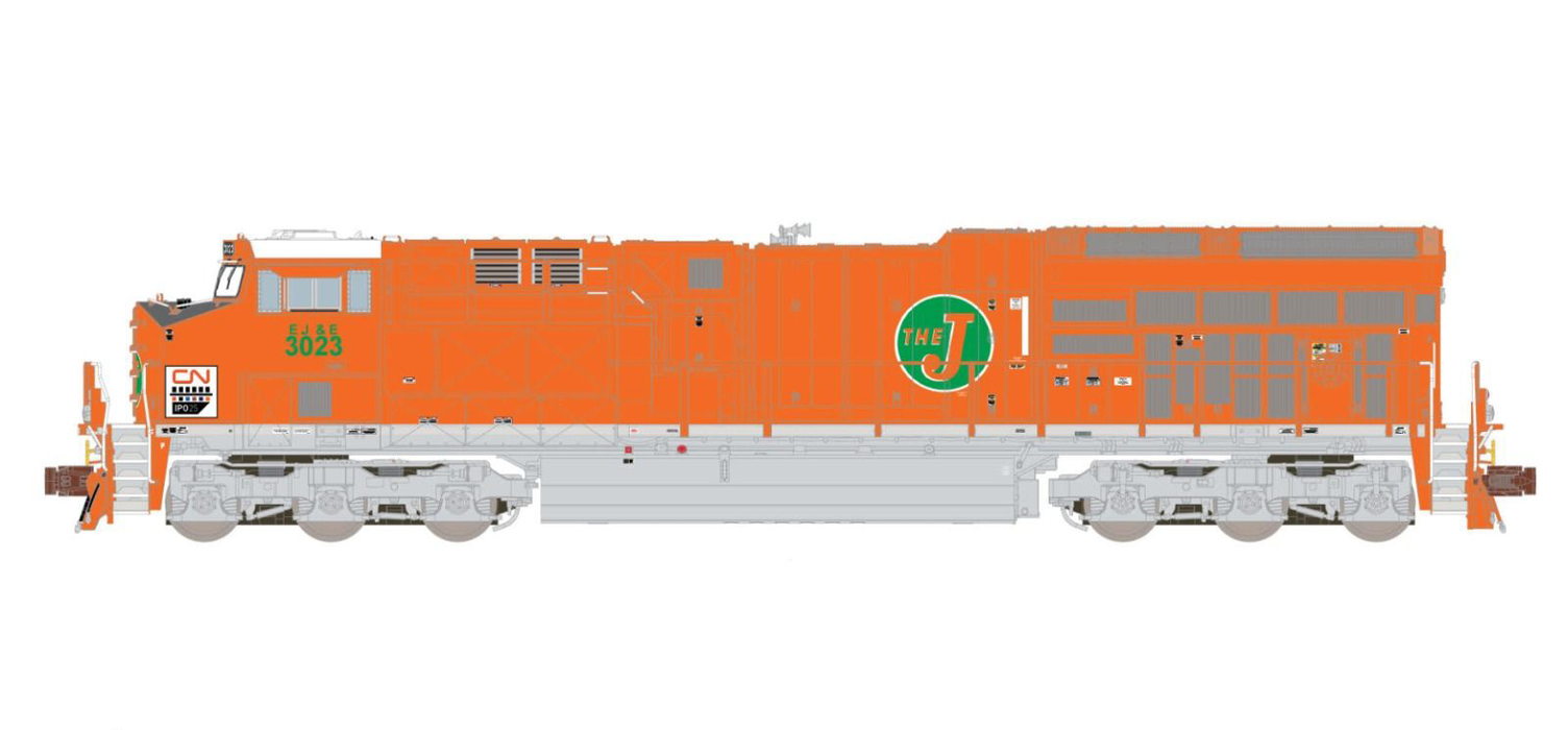 ScaleTrains Rivet 33639 N Scale GE ET44 Tier 4 Diesel "EJ&E Heritage" CN 3023