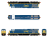 ScaleTrains Rivet 33648 N Scale GE ET44 Tier 4 Diesel "Boxcar Logo" CSXT 3444 DCC & Sound
