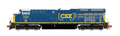 ScaleTrains Rivet 33649 N Scale GE ET44 Tier 4 Diesel "Boxcar Logo" CSXT 3444