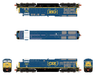 ScaleTrains Rivet 33649 N Scale GE ET44 Tier 4 Diesel "Boxcar Logo" CSXT 3444