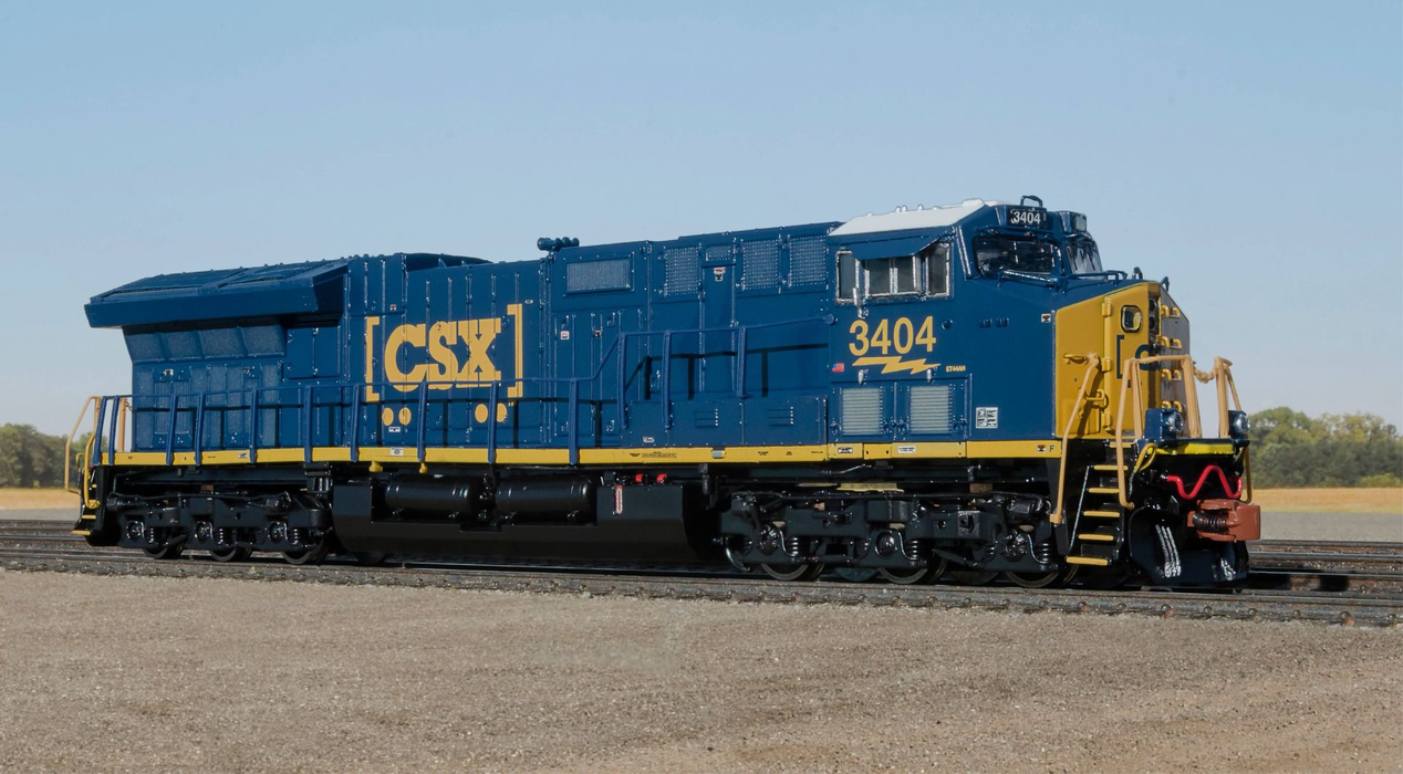 ScaleTrains Rivet 33649 N Scale GE ET44 Tier 4 Diesel "Boxcar Logo" CSXT 3444