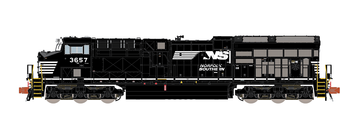 ScaleTrains Rivet 33659 N Scale GE ET44 Tier 4 Diesel