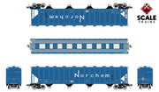 ScaleTrains Rivet 33676 HO Scale PS-2 5820 Covered Hopper Pullman Transport PLCX 41185