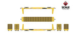 ScaleTrains Rivet 38388 HO Scale BSC F68AH Bulkhead Flatcar "Speed Patched" TTPX 81171