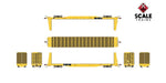 ScaleTrains Rivet 38392 HO Scale BSC F68AH Bulkhead Flatcar "Red Logo" TTPX 81155
