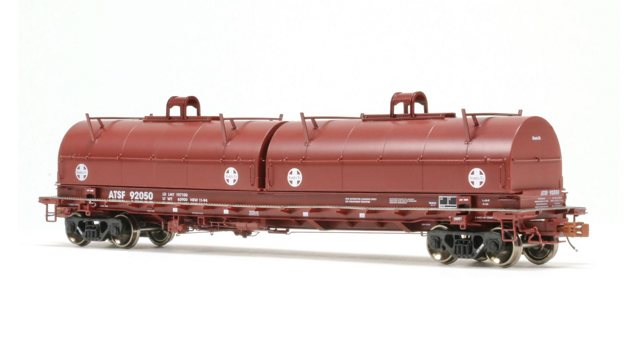 ScaleTrains Rivet 38395 HO Scale Thrall 48' Coil Steel Car Santa Fe ATSF 92050