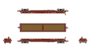ScaleTrains Rivet 38401 HO Scale Thrall 48' Coil Steel Car BNSF "Wedge" 534100