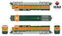ScaleTrains Rivet 38429 HO Scale GE AC4400CW Diesel "Heritage II" BNSF 5620 LokSound