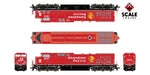 ScaleTrains Rivet 38440 HO Scale GE AC4400CW Diesel Canadian Pacific "RCMP Musical" CP 9618