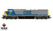 ScaleTrains Rivet 38450 HO Scale GE AC4400CW Diesel CSX YN2 38