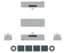 ScaleTrains Rivet 38508 HO Scale Thrall 48' Coil Steel Car "Gray Hoods" Norfolk Southern NS 169647
