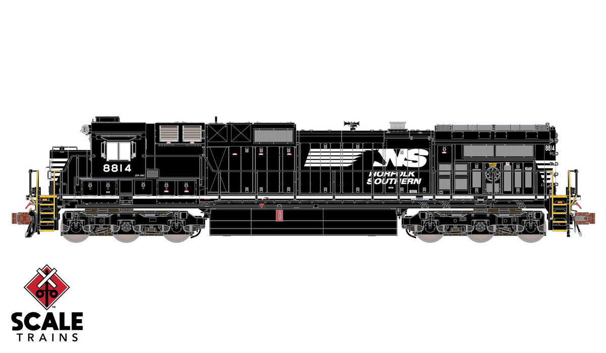 ScaleTrains Rivet Counter 38529 N Scale GE Dash 9-40C Norfolk Southern NS 8814 DCC and LokSound