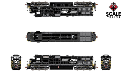 ScaleTrains Rivet Counter 38530 N Scale GE Dash 9-40C Norfolk Southern NS 8814