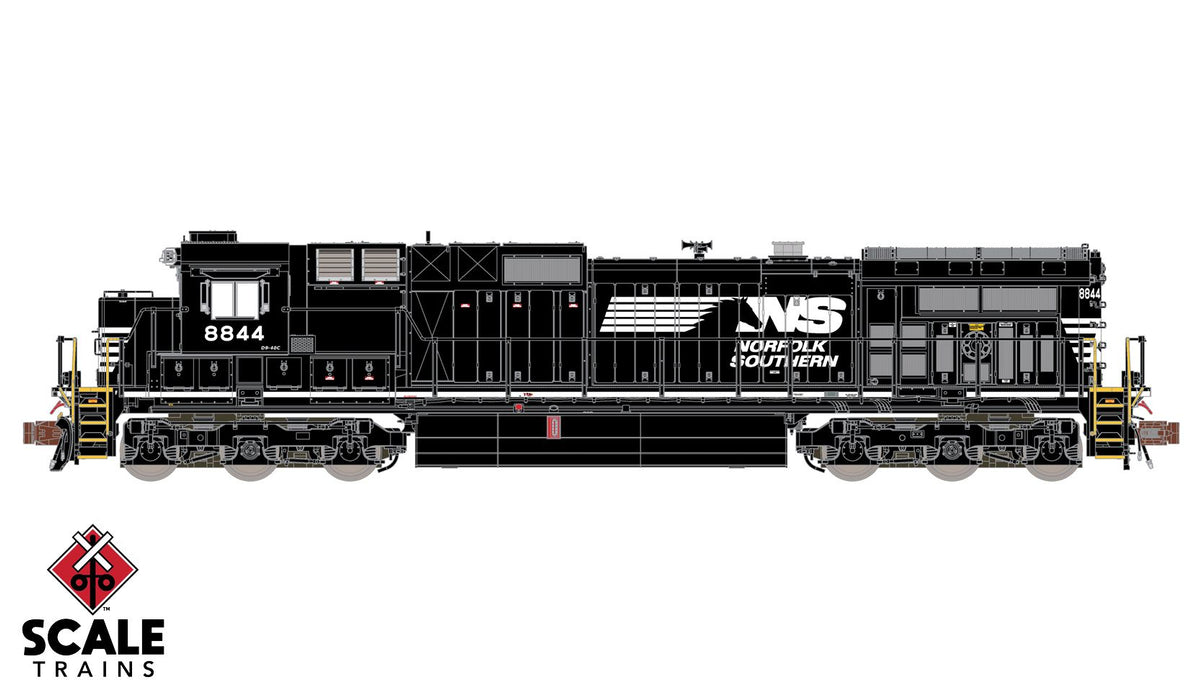 ScaleTrains Rivet Counter 38535 N Scale GE Dash 9-40C Norfolk Southern NS 8844 DCC and LokSound