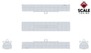 ScaleTrains Rivet N Scale 33549 Thrall-Trinity 42' Steel Coil Car UP/CHTT 100400
