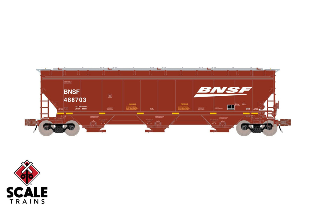 ScaleTrains Rivet N Scale Gunderson 5188 Covered Hopper BNSF #Varies