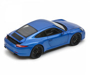Schuco 450039700 (1:18) Porsche 911 Carrera GTS Coupe 991.1 - Sapphire Blue Metallic