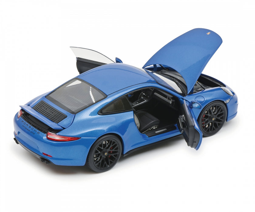 Schuco 450039700 (1:18) Porsche 911 Carrera GTS Coupe 991.1 - Sapphire Blue Metallic