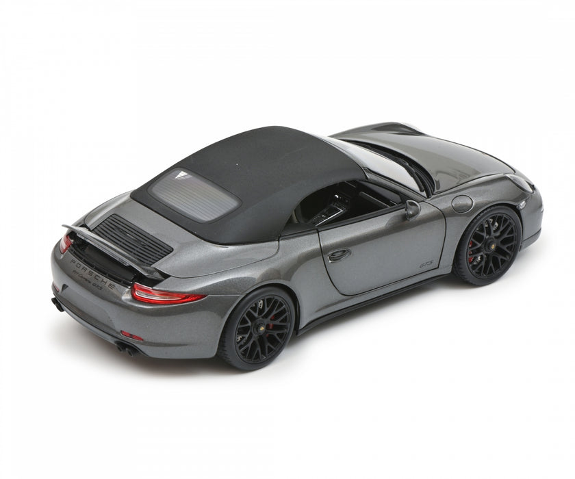 Schuco 450039800 (1:18) Porsche 911 Carrera GTS Convertible 991.1 - Grey Metallic
