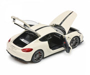 Schuco 450040500 (1:18) Porsche Cayman GT4 981 - Grandprix White
