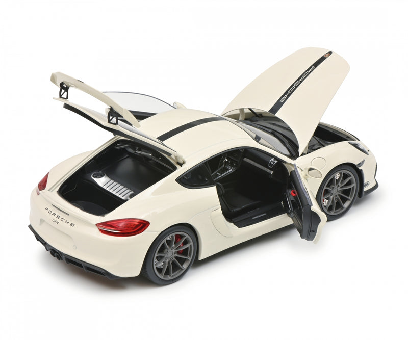 Schuco 450040500 (1:18) Porsche Cayman GT4 981 - Grandprix White