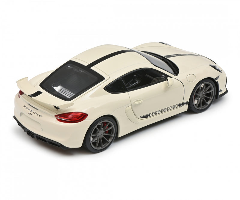 Schuco 450040500 (1:18) Porsche Cayman GT4 981 - Grandprix White
