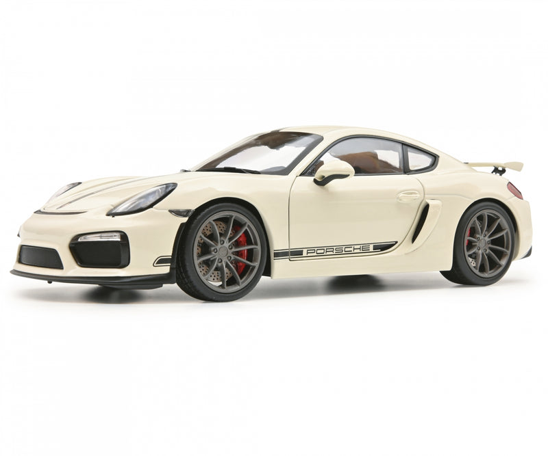 Schuco 450040500 (1:18) Porsche Cayman GT4 981 - Grandprix White