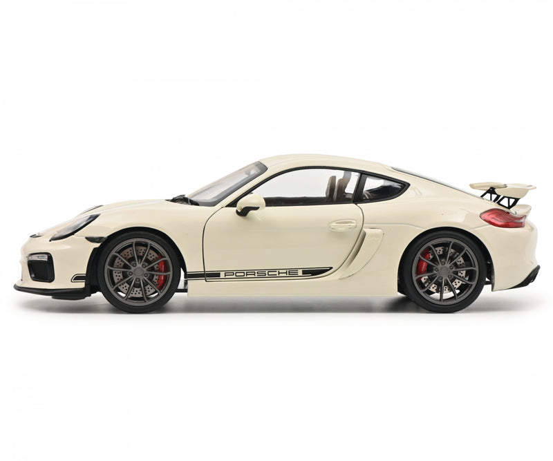 Schuco 450040500 (1:18) Porsche Cayman GT4 981 - Grandprix White