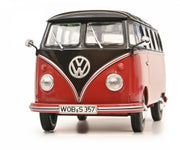 Schuco 450785700 (1:32) VW T1b Samba - Black and Red