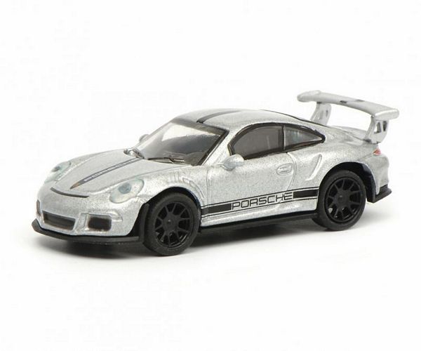 Schuco 452630700 HO Scale (1:87) Porsche 911 GT3 RS - Silver